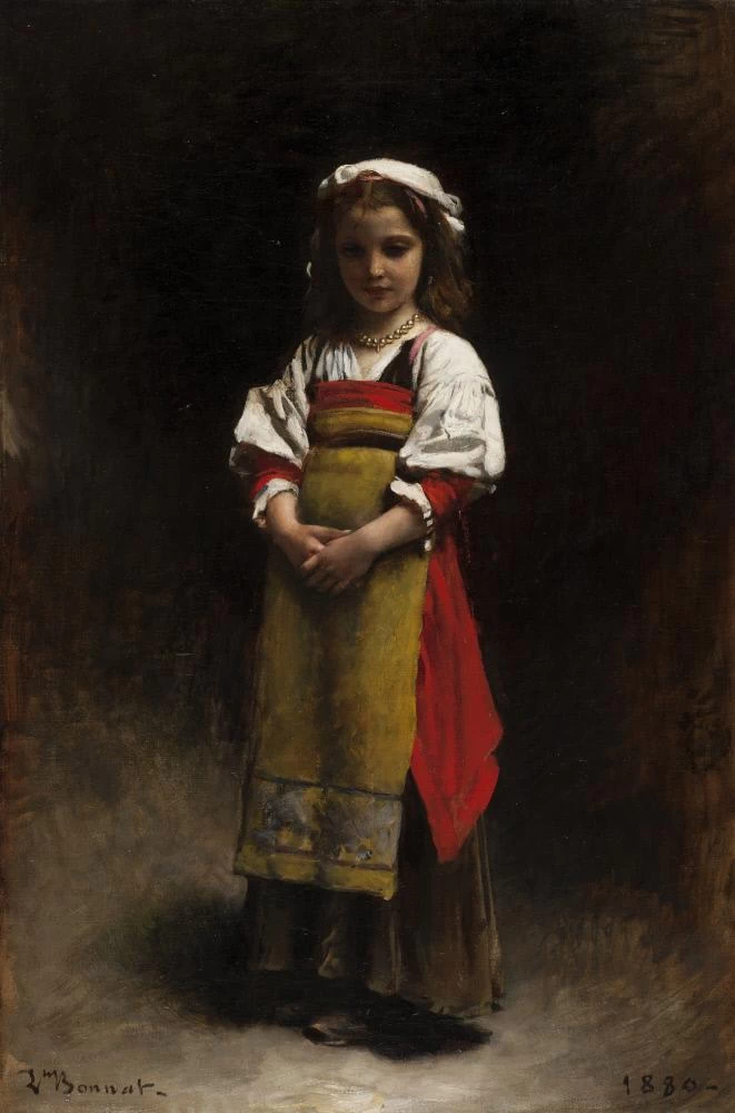 Léon Bonnat - Ragazza italiana, Munson, Utica